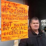 Anti-fracking Protest The Lowry Salford 